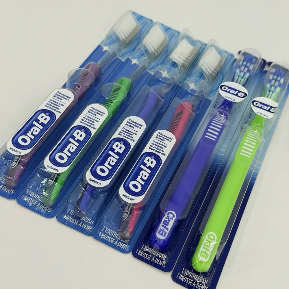 Oral-B Indicator 35sft Soft Adult Manual Toothbrushes Assorted Colors- 6 Count
